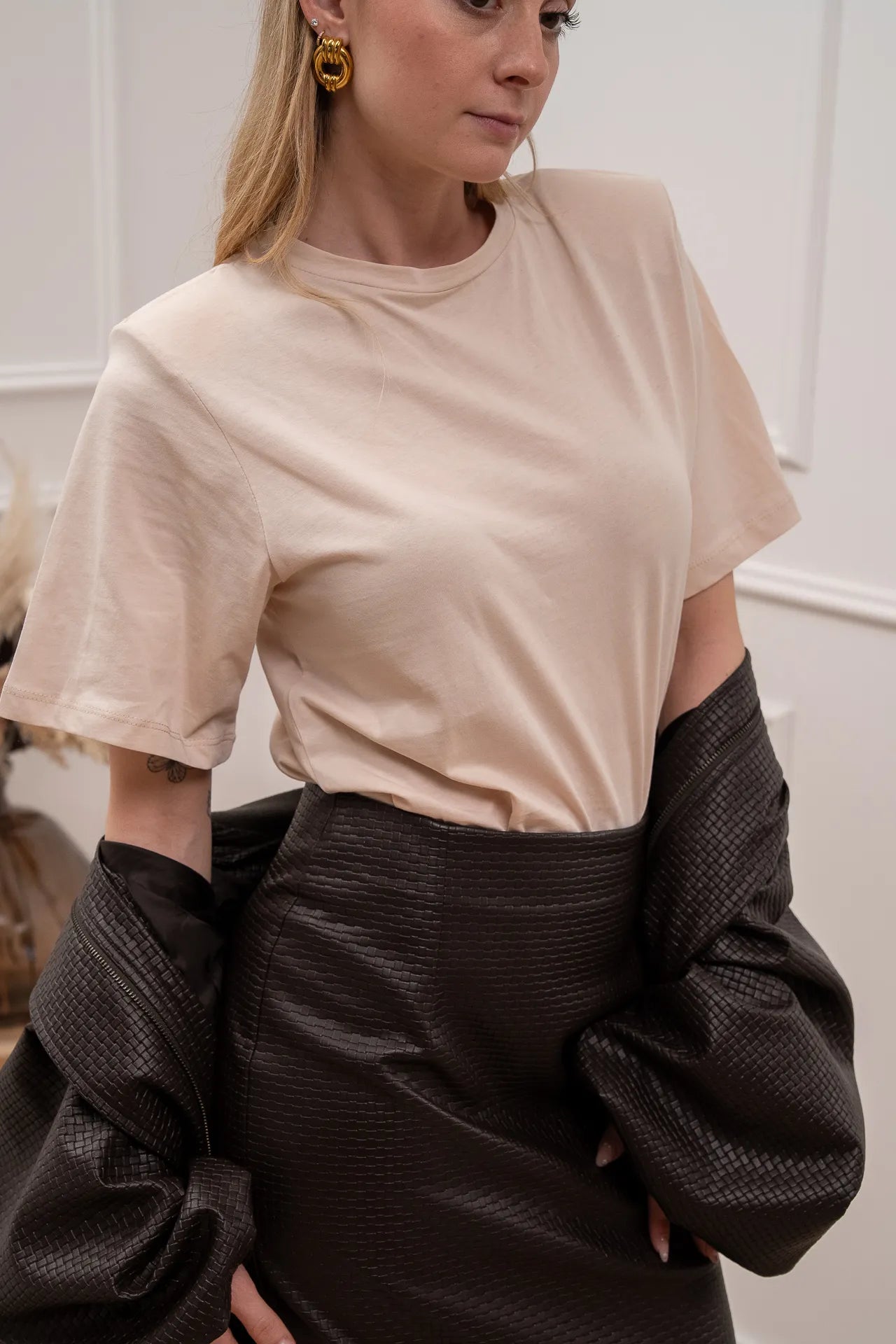 Body burro con spalline imbottite - HaveOne