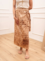 Gonna pareo stampa cashmere phard - Kontatto