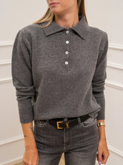 Maglia polo 100% lana - Kontatto