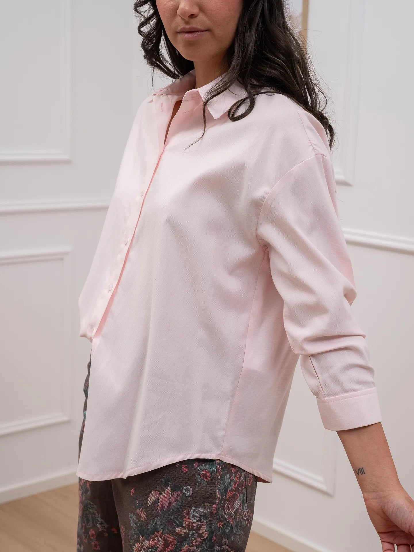 Camicia over rosa oxford - Dixie