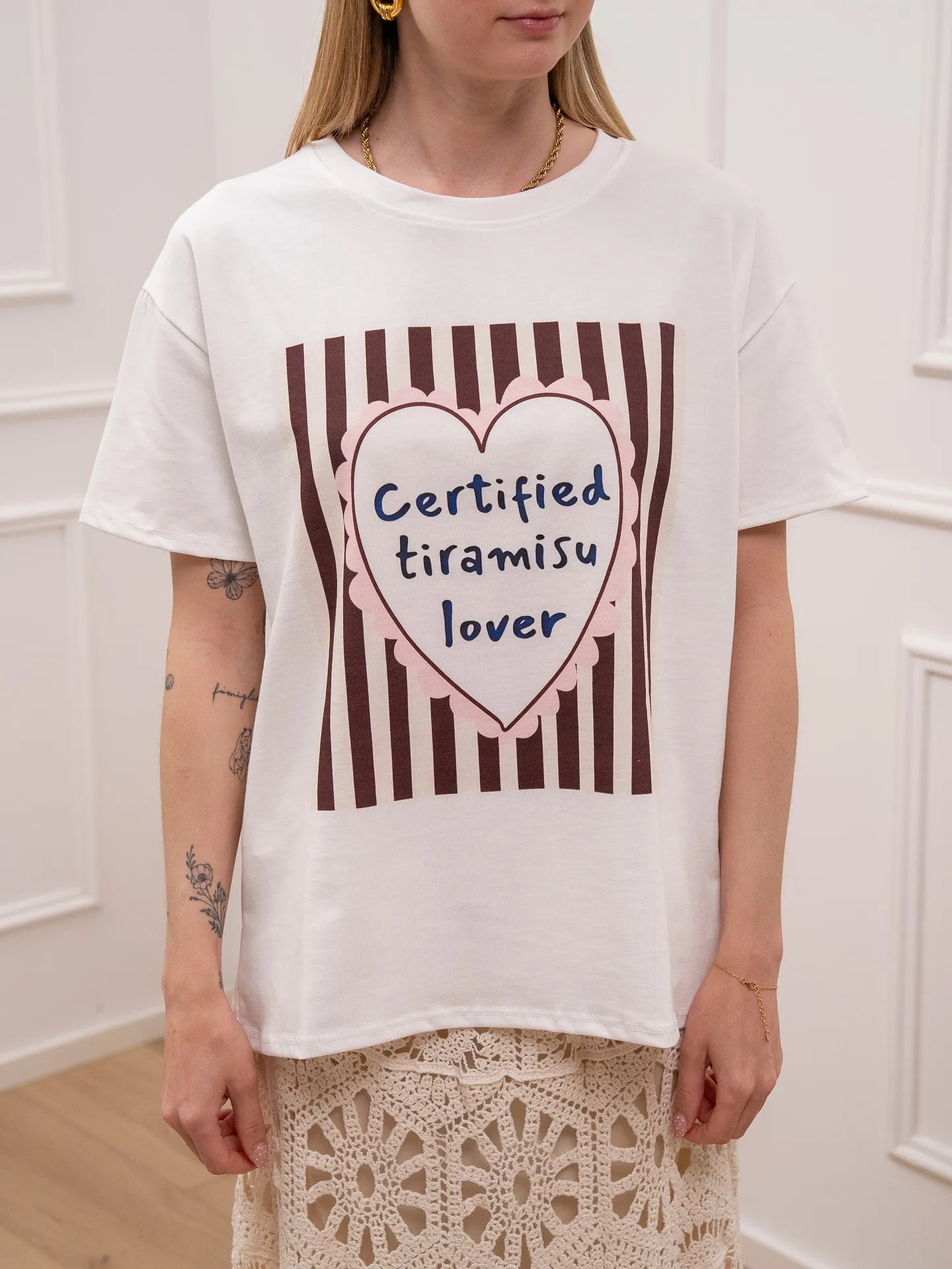 T shirt print Tiramisù - Calibro Shop