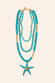 Collana maxi Stella Marina turchese - Calibro Shop