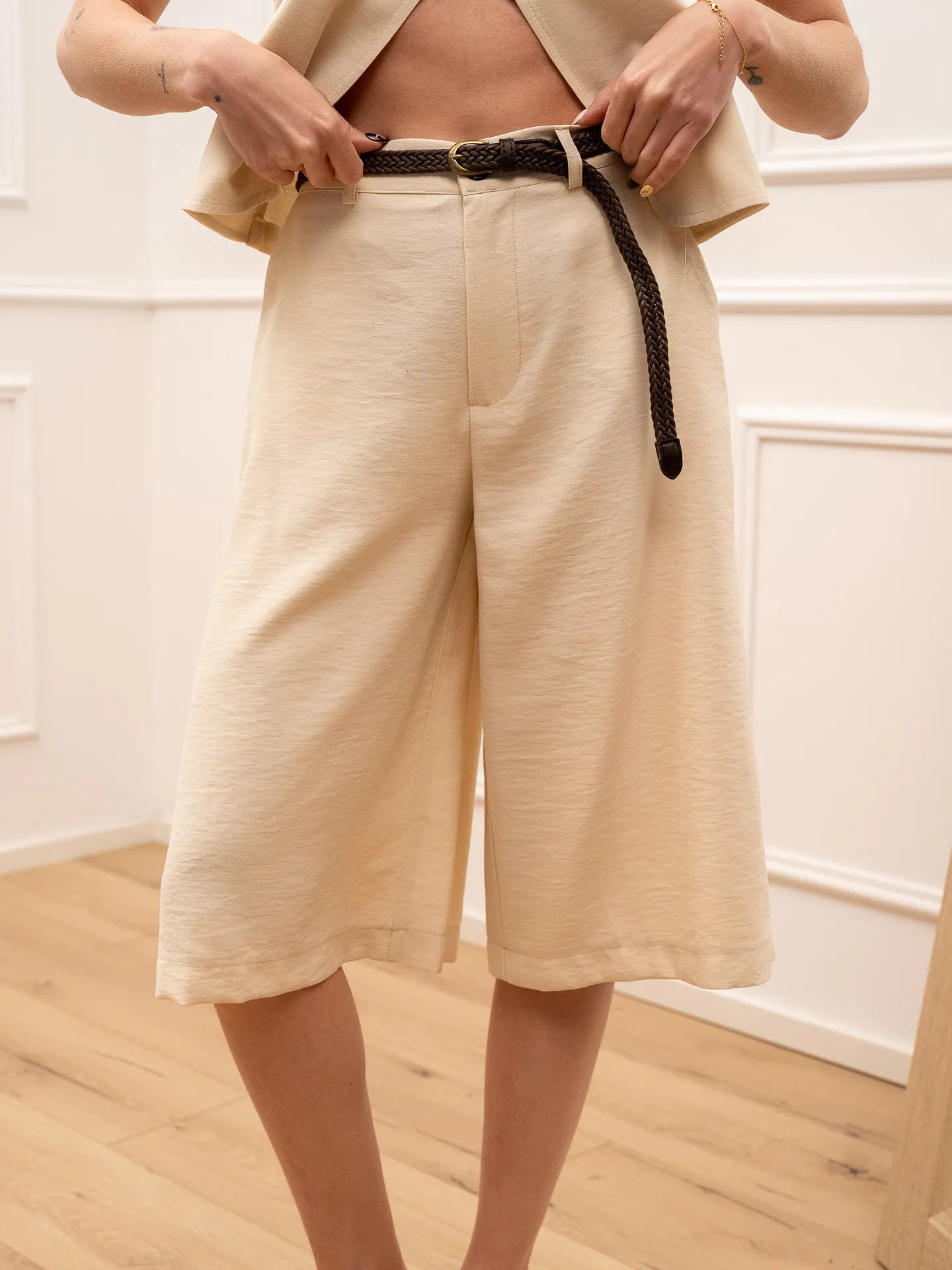 Bermuda Noa burro con cintura - HaveOne