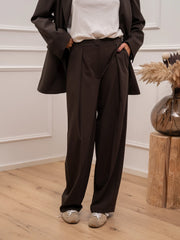 Pantaloni Office misto lana - Silence Limited
