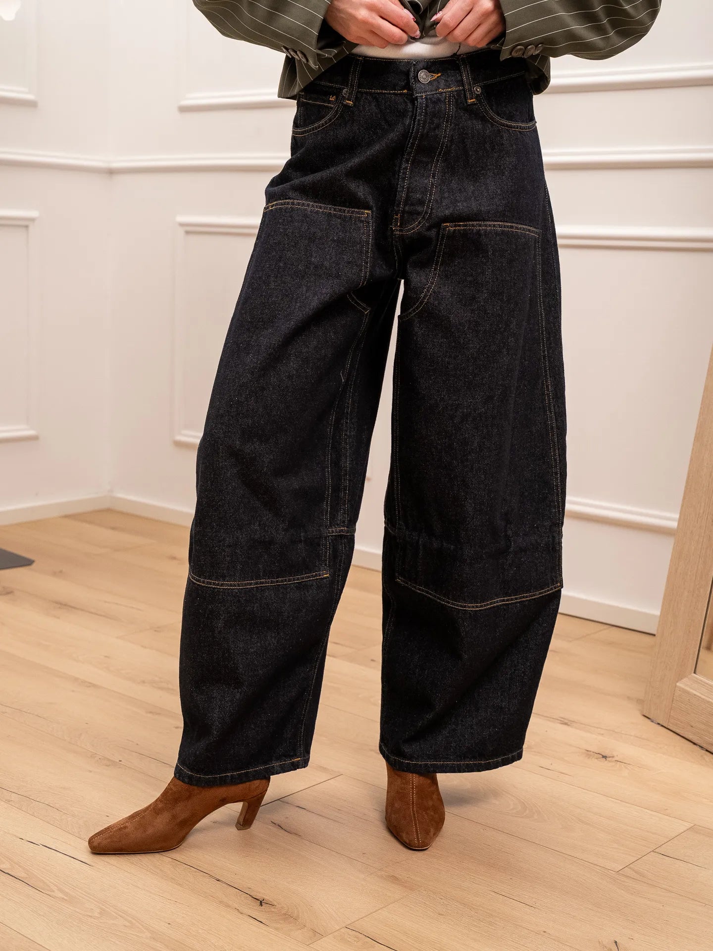 Jeans worker blu denim balloon fit - Tensione In