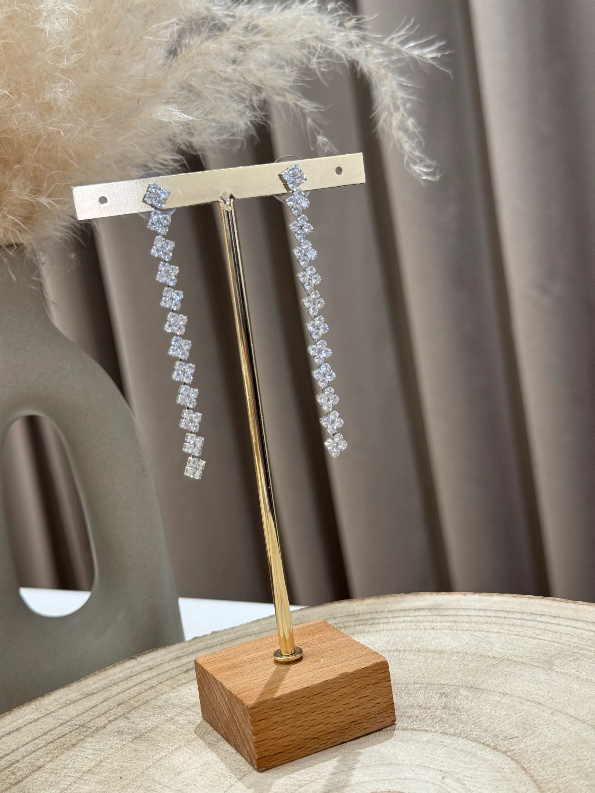 Orecchini pendenti romantic argento - Calibro Shop