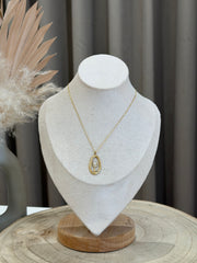 Collana Rose strass bianco - Calibro Shop