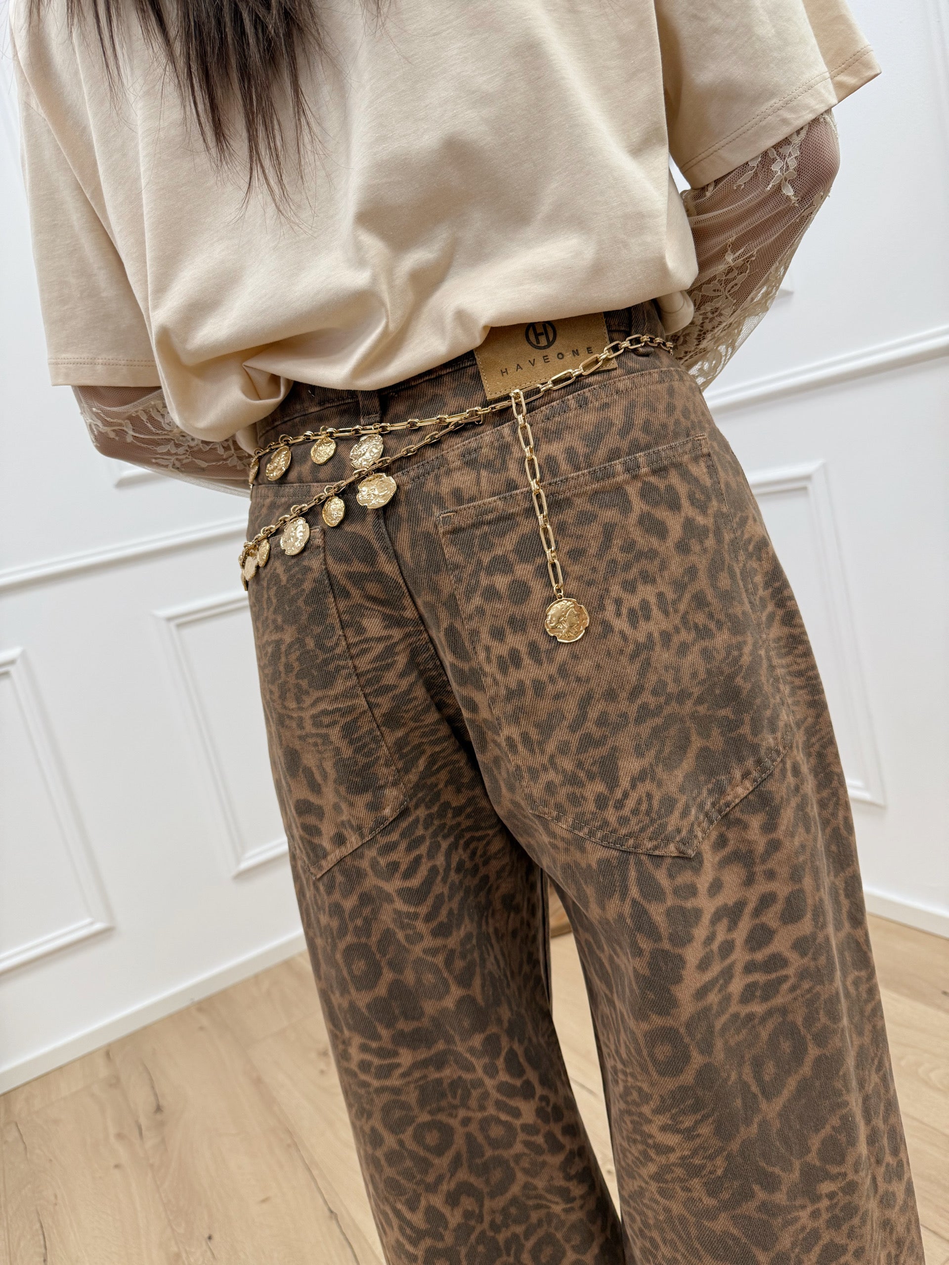 Jeans wide leg maku maxi tasche sul retro - HaveOne