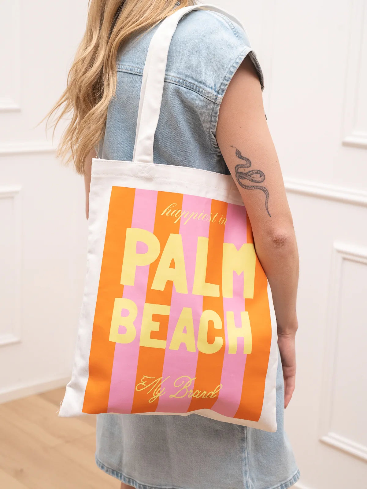 Tote bag "Palm Beach" - Calibro Shop