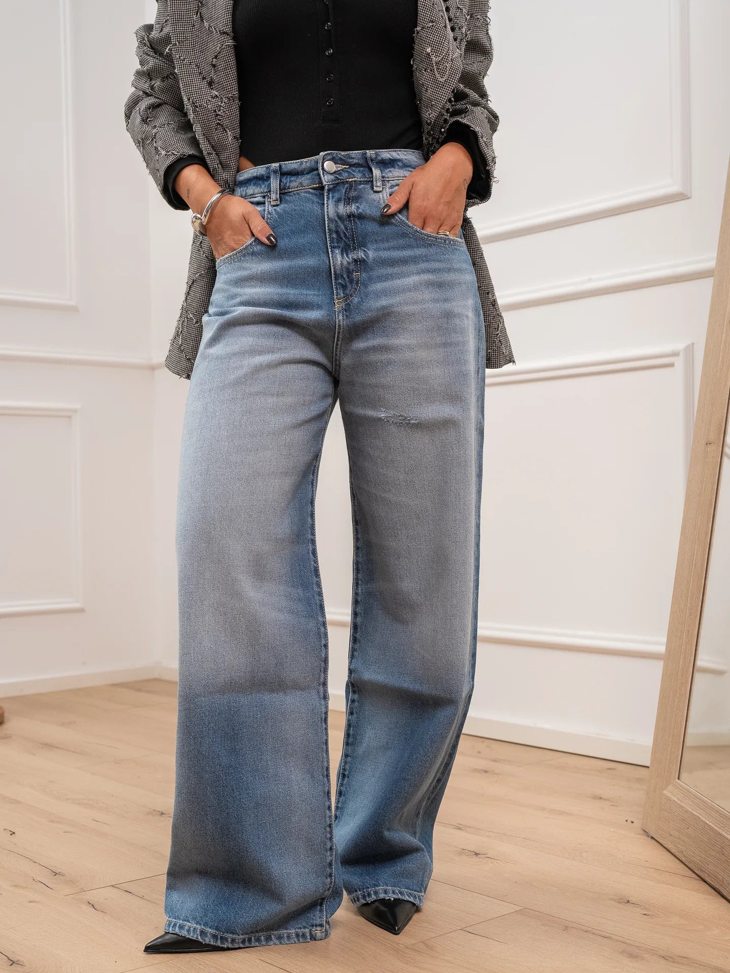 Jeans Poppy misty blue - Icon Denim