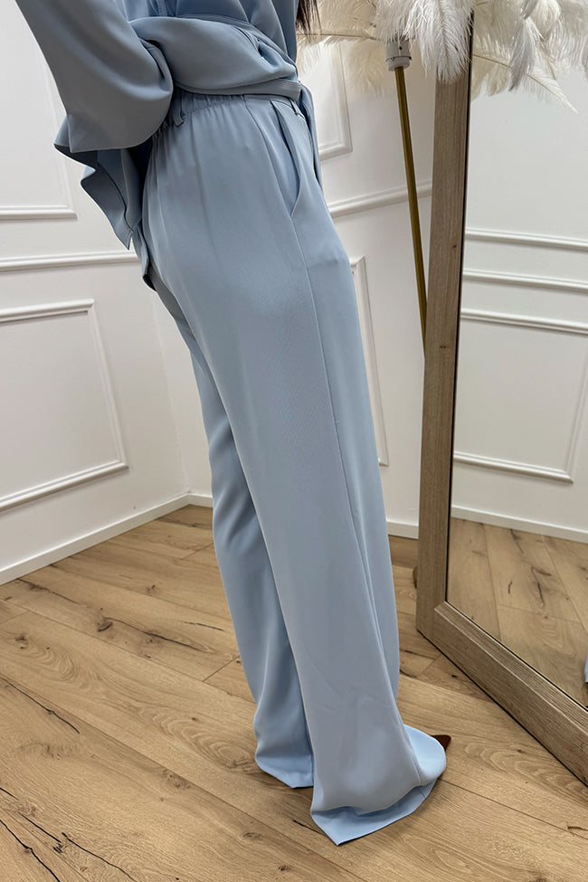 Pantaloni polvere in cady con elastico - Dixie