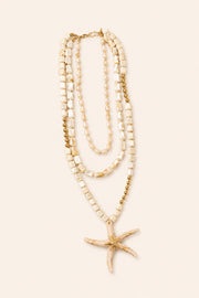 Collana maxi Stella Marina avorio - Calibro Shop