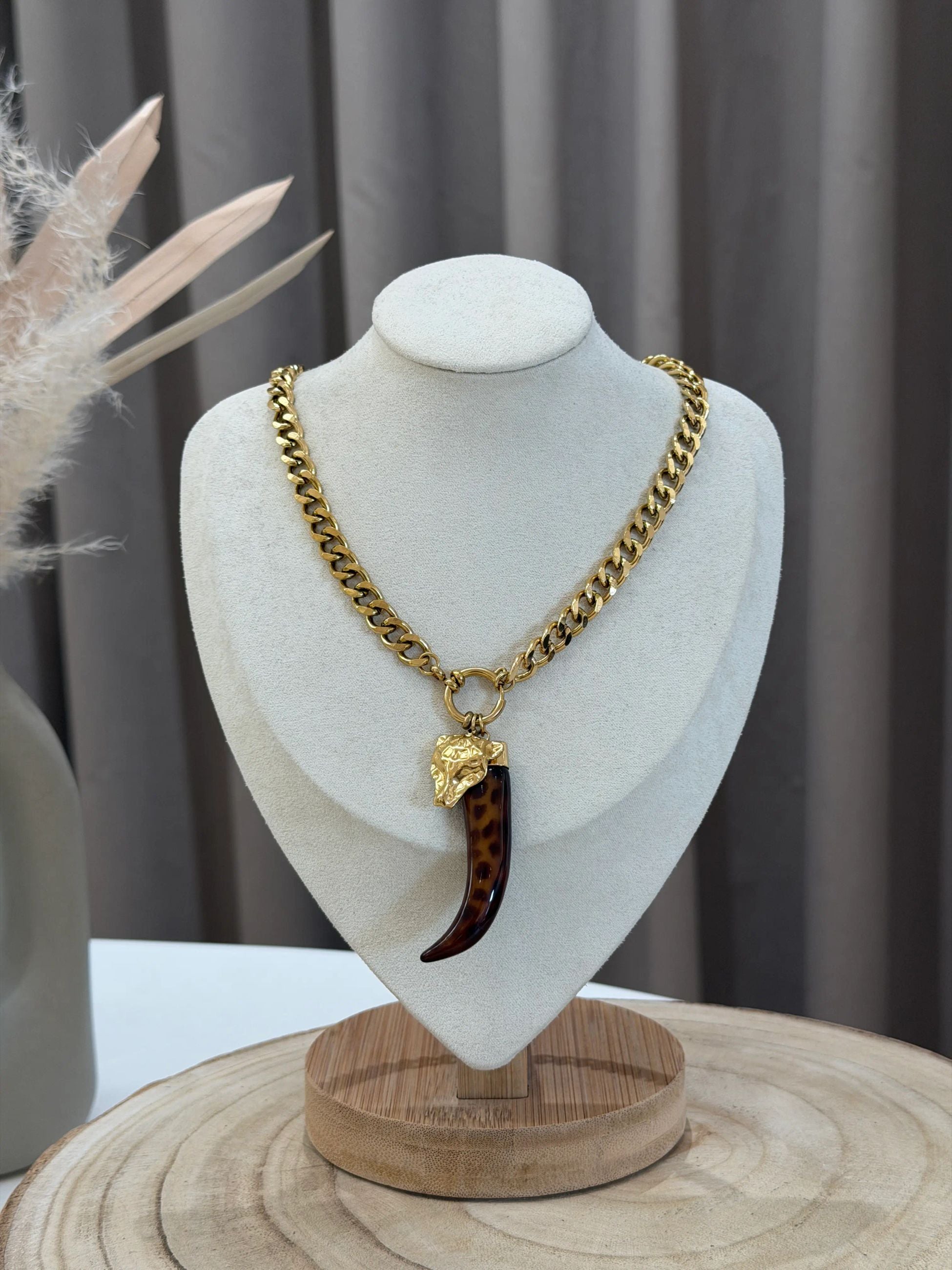 Collana corno jungle - Calibro Shop