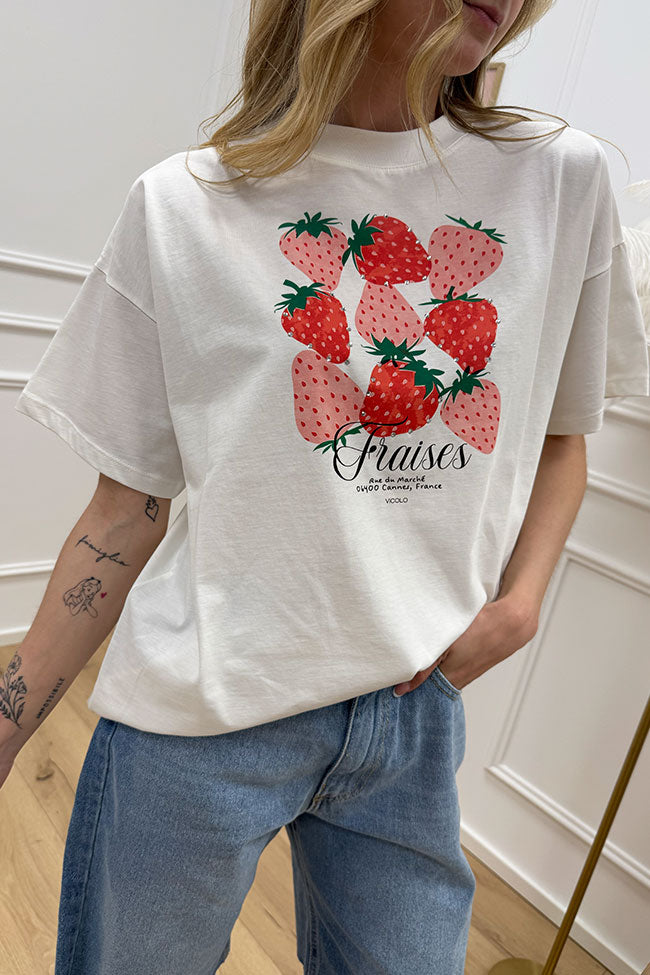 T shirt Fraises - Vicolo