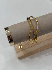 Bracciale Linee rigido oro - Calibro Shop