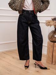 Jeans Delia barrel lavaggio zero - Vicolo