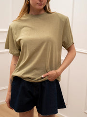 T shirt vedo non vedo militare a mezza manica - Crispy