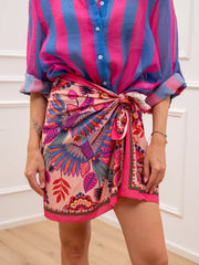 Gonna pareo mini Rio fucsia - HaveOne
