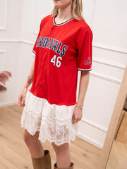 Vestito Sporty vintage rossa num. 46 - Dixie