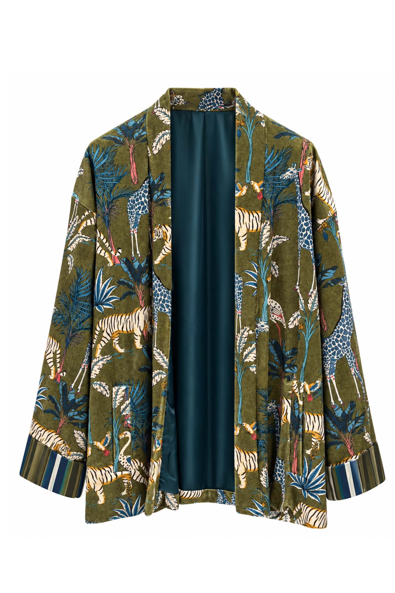 Kimono Jungle Verde - HaveOne