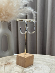 Orecchini flow argento - Calibro Shop