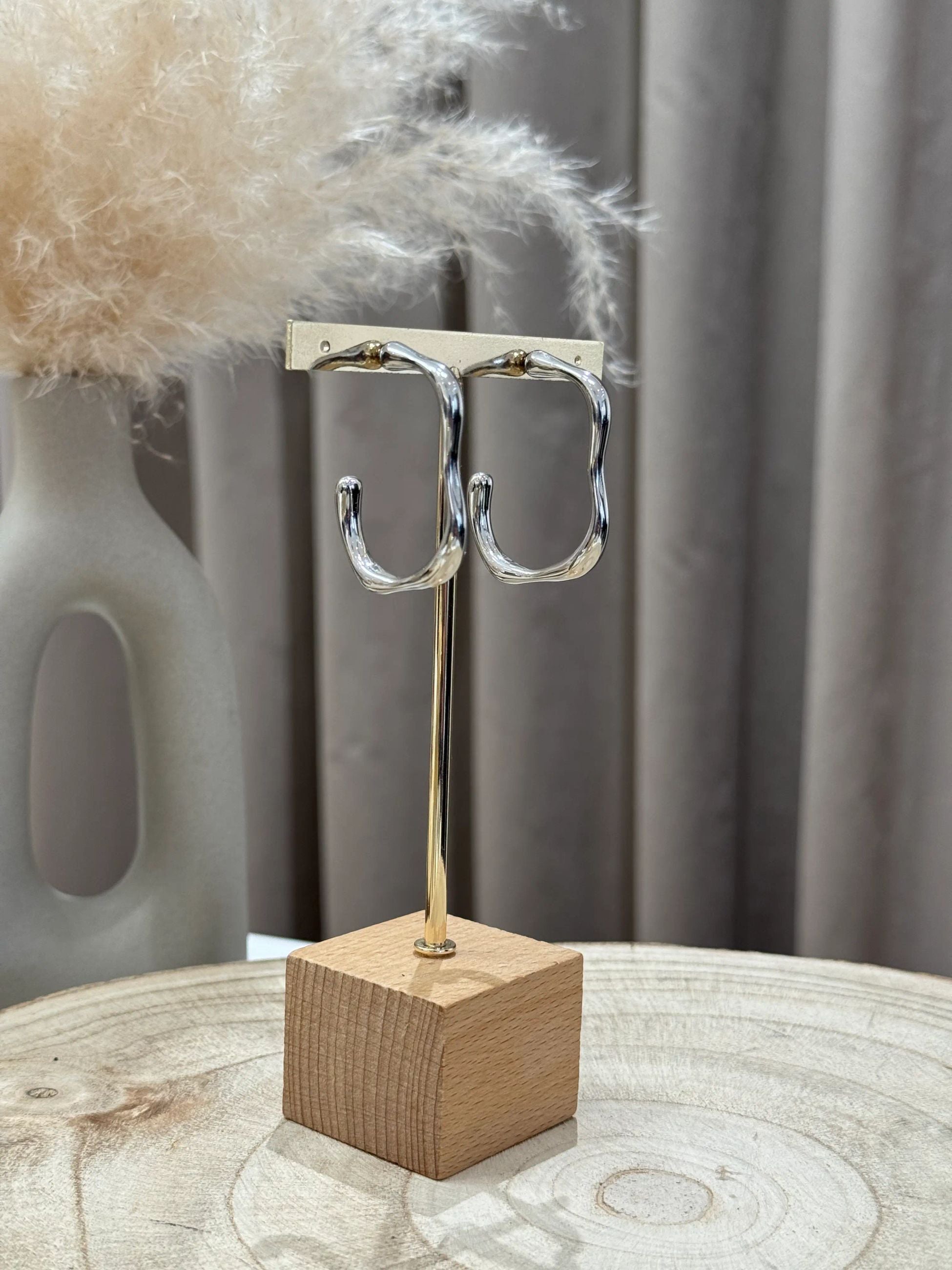 Orecchini flow argento - Calibro Shop