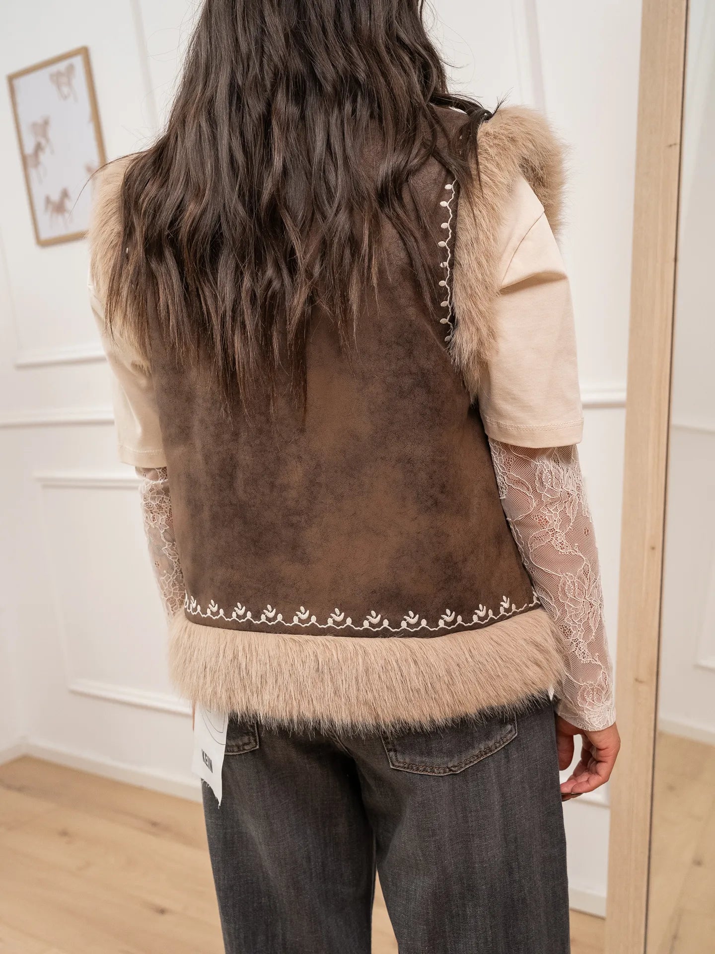 Gilet Cortina scamosciato - Dixie