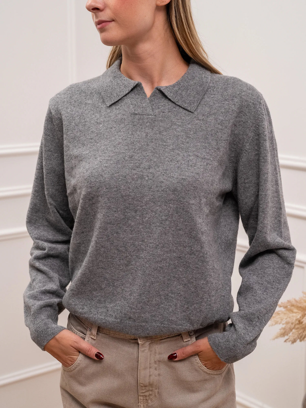 Maglia polo basic misto lana - HaveOne