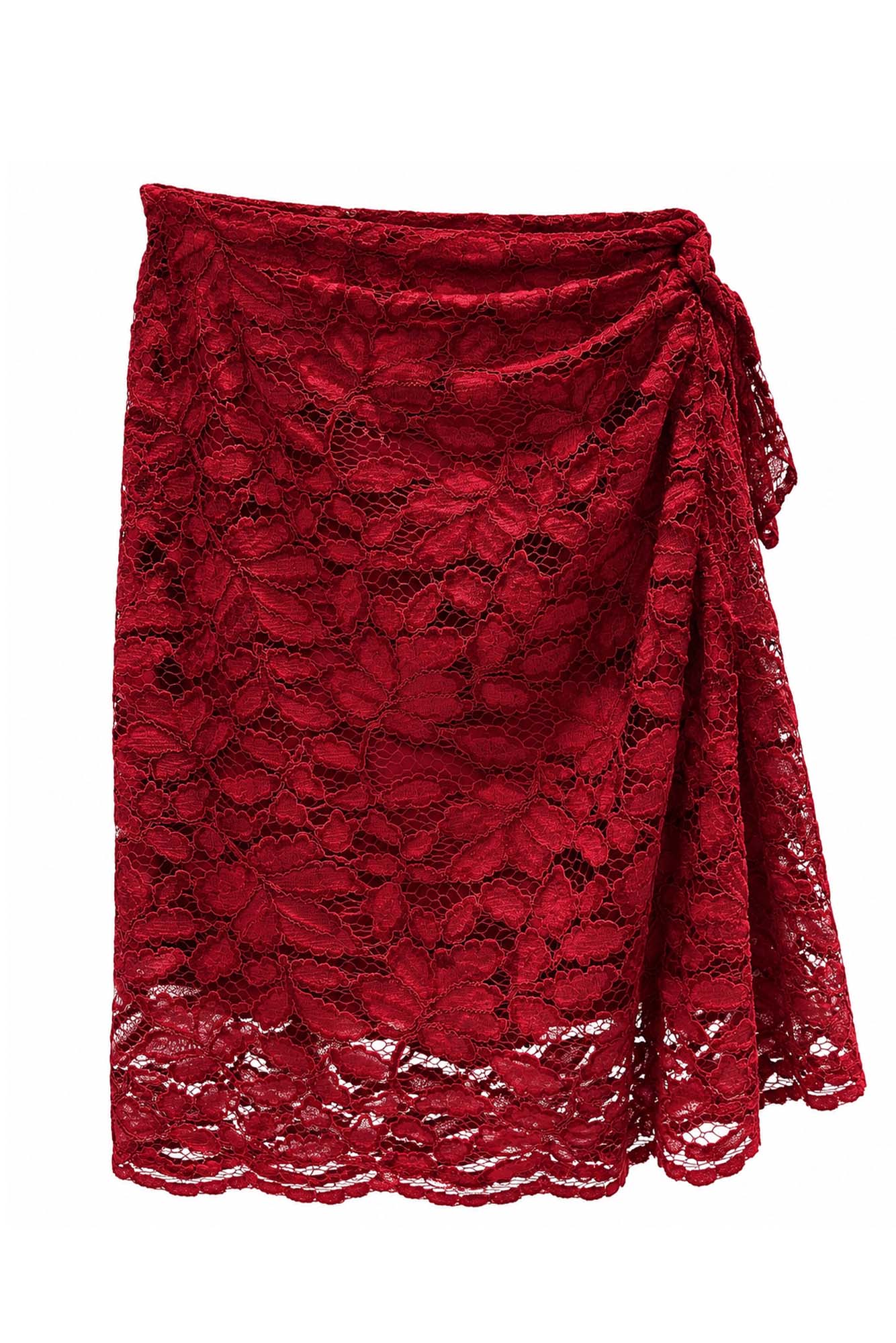 Gonna Pareo in Pizzo Bordeaux - HaveOne