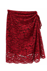 Gonna Pareo in Pizzo Bordeaux - HaveOne