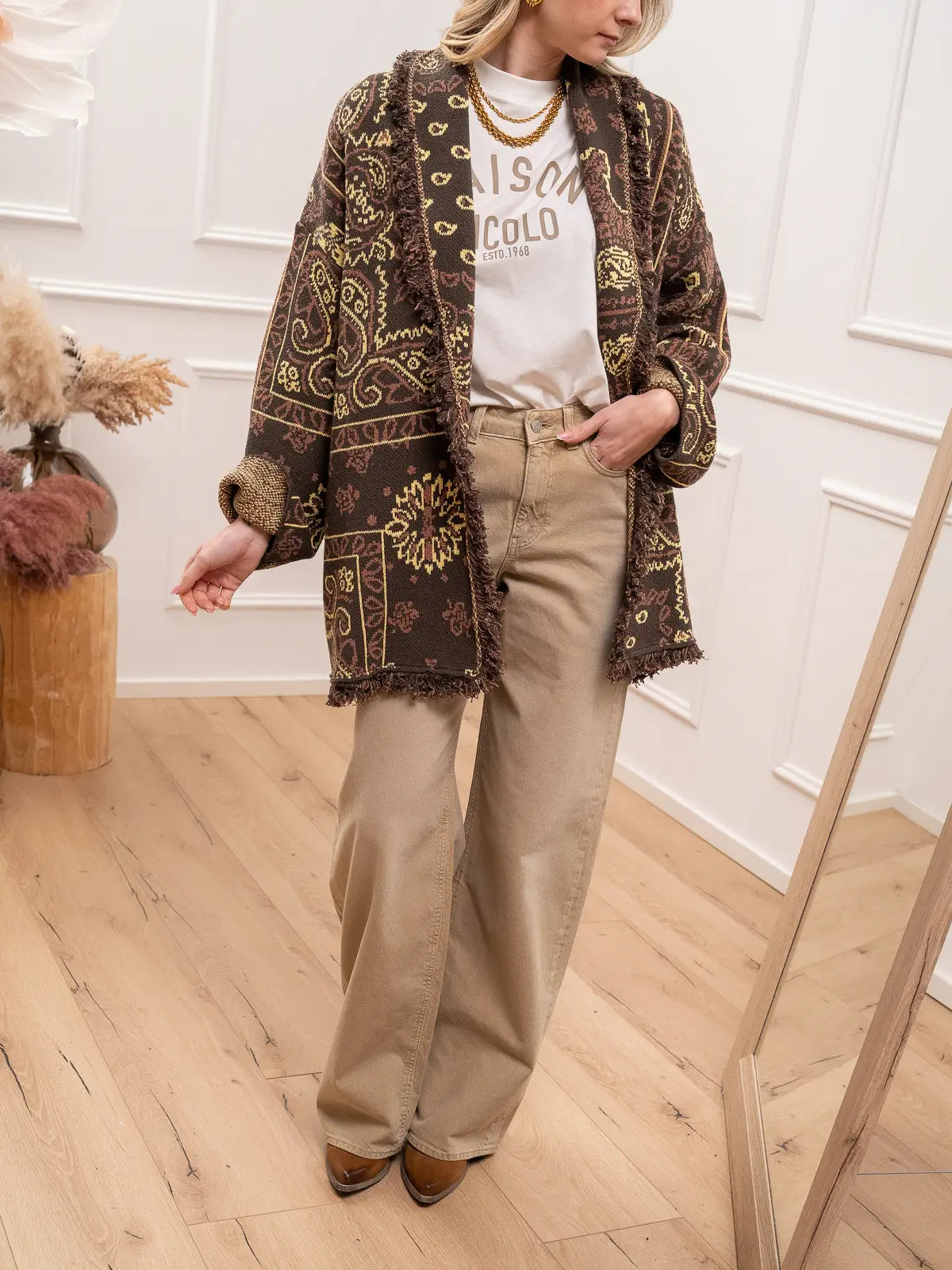 Jeans Tokyo sabbia wide leg fit - JJXX