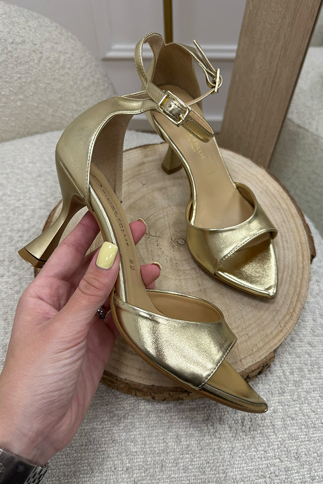 Sandali Selene charm platino - Divine Follie