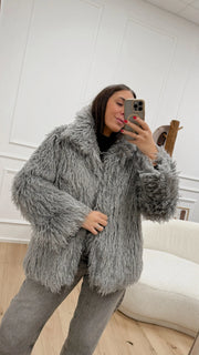 Pelliccia mongolia grigio - HaveOne