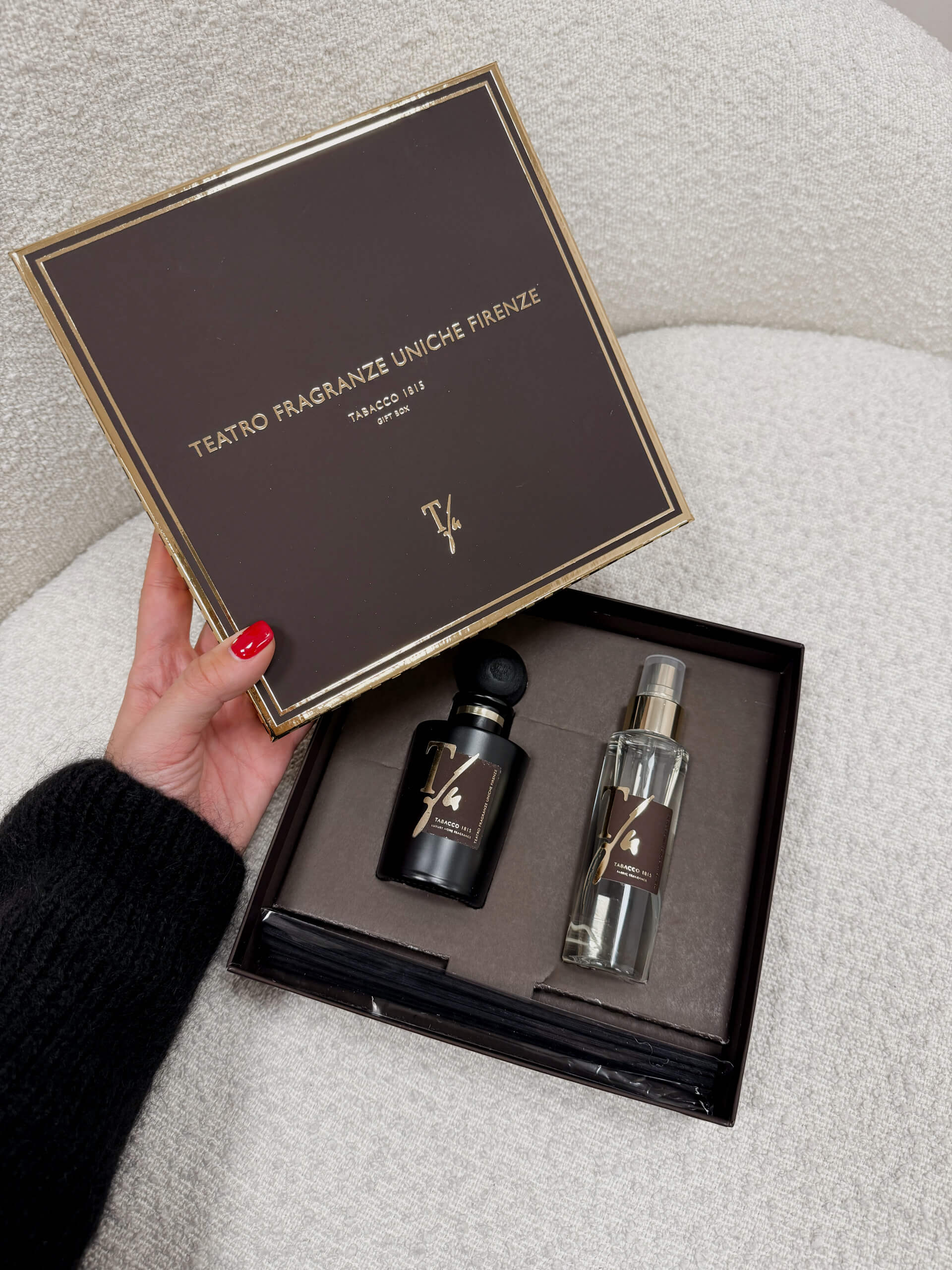 Confezione regalo Tabacco 1815 100ml + spray tessuti 100ml - Teatro Fragranze Uniche