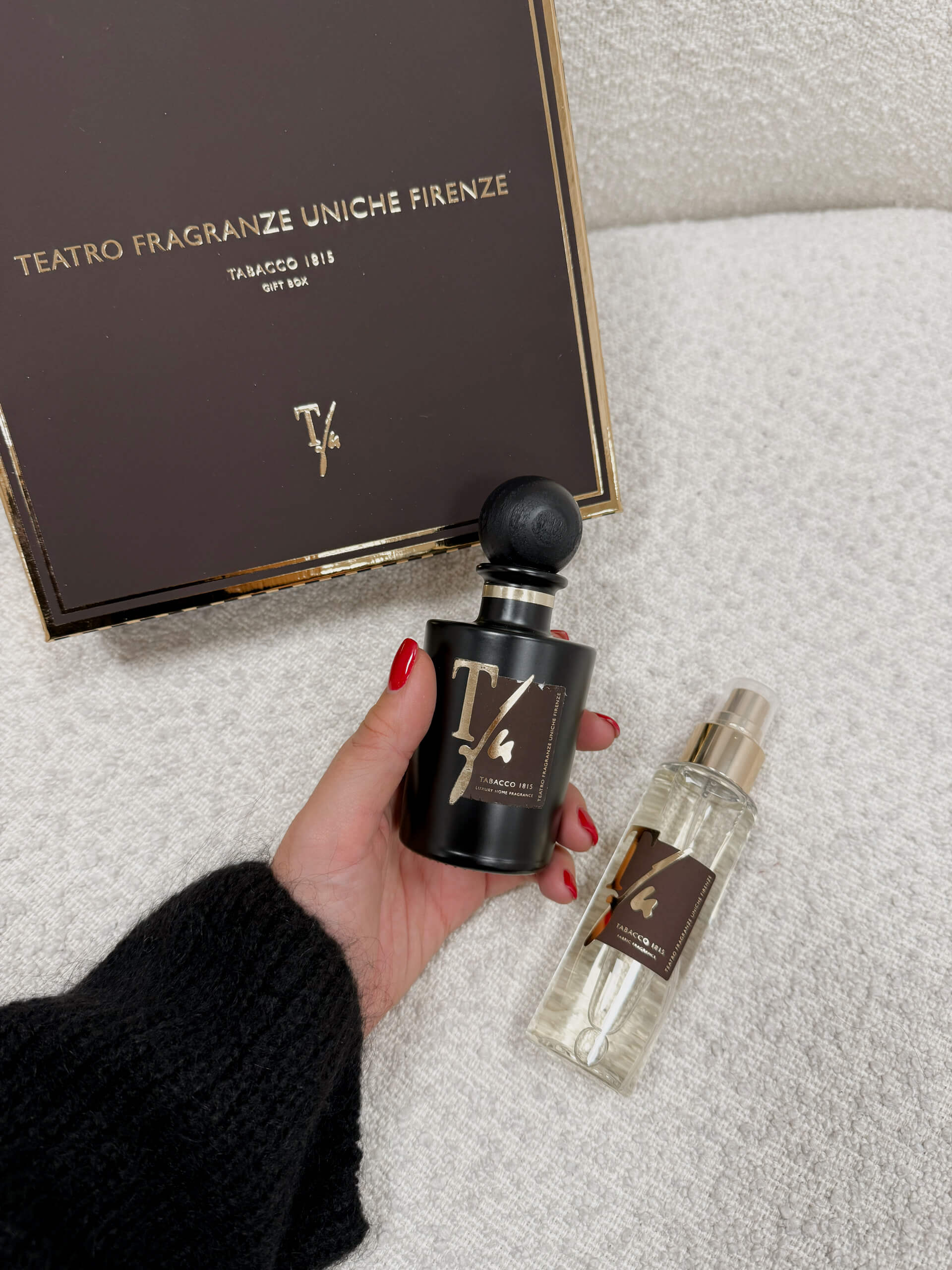 Confezione regalo Tabacco 1815 100ml + spray tessuti 100ml - Teatro Fragranze Uniche