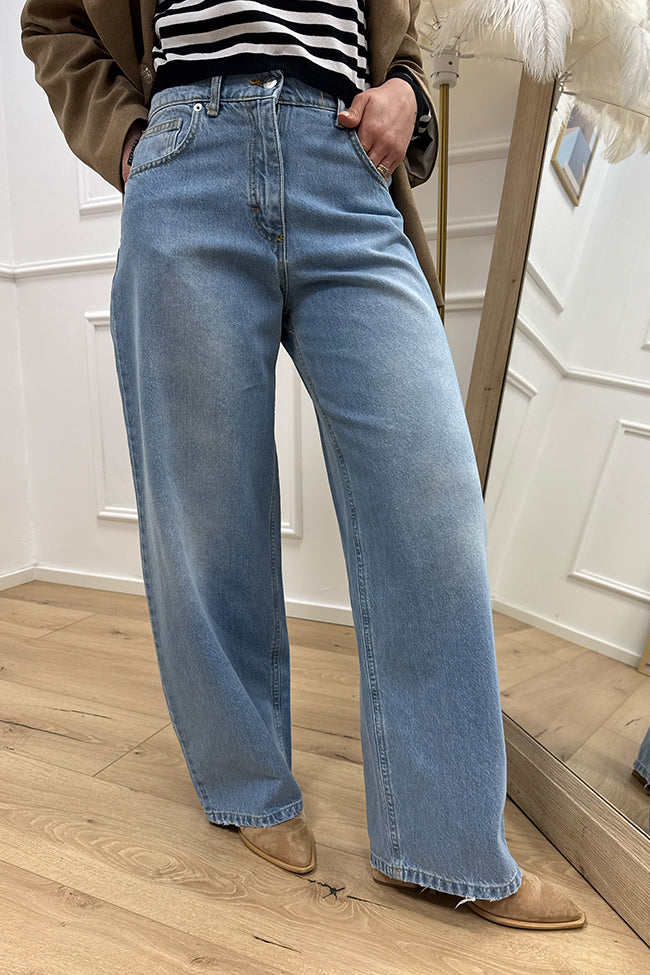 Jeans Bella denim lavaggio chiaro - HaveOne