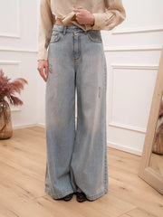 Jeans Carol a gamba ampia - HaveOne