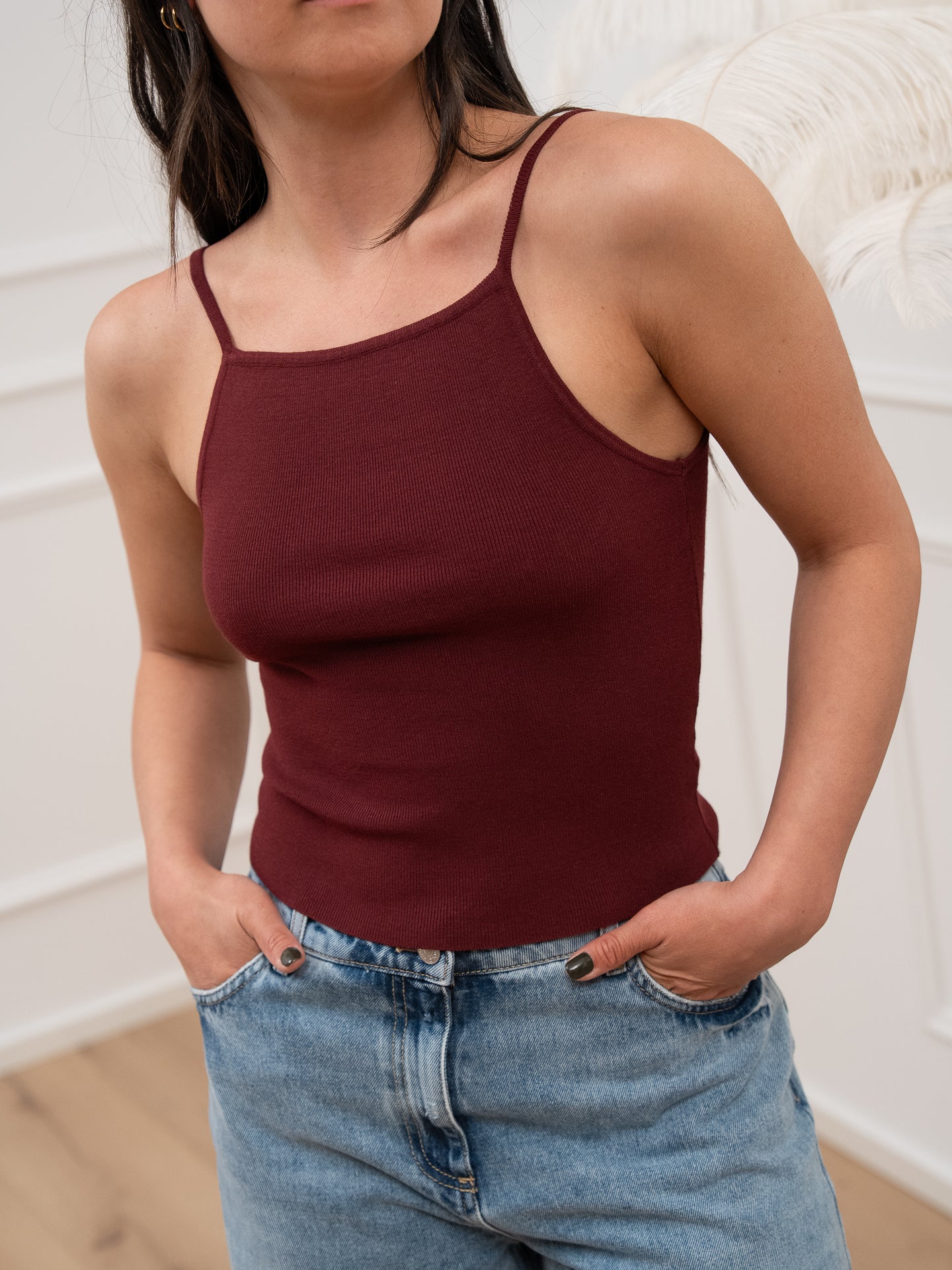 Top india con fiocchetti sul retro - Vicolo