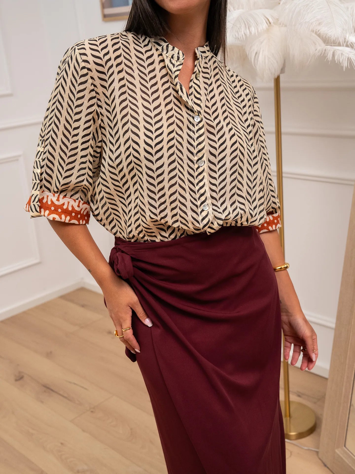 Camicia Nomad in mussola di cotone - HaveOne