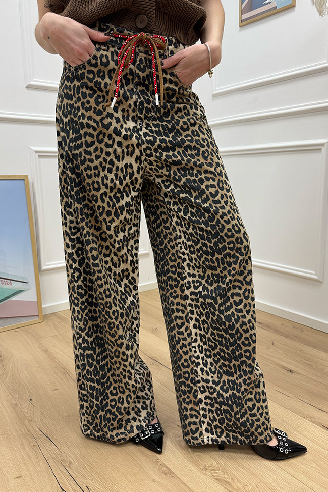 Jeans Giusy maculati loose fit - Tensione In