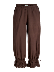 Pantalone Daisy moka con arriccio - JJXX