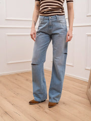 Jeans Alex lavaggio medio con rotture - Vicolo