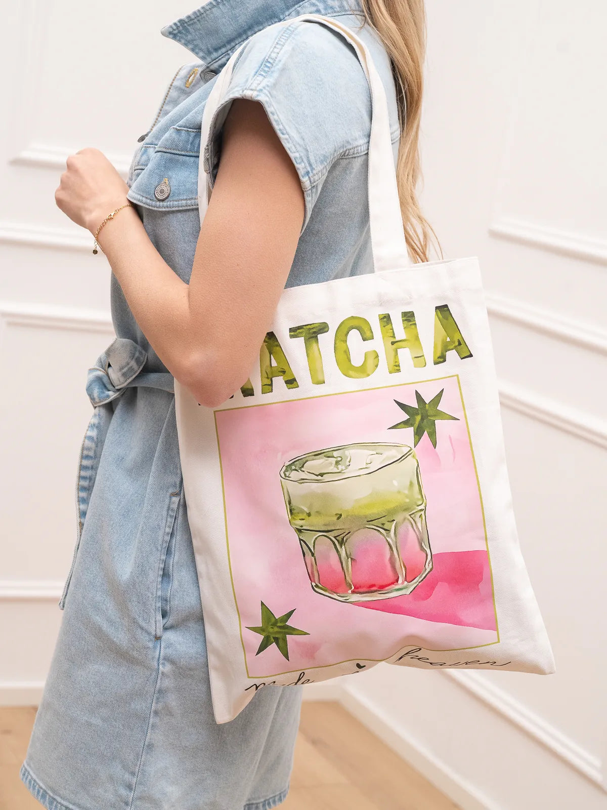 Tote bag "Matcha heaven" - Calibro Shop