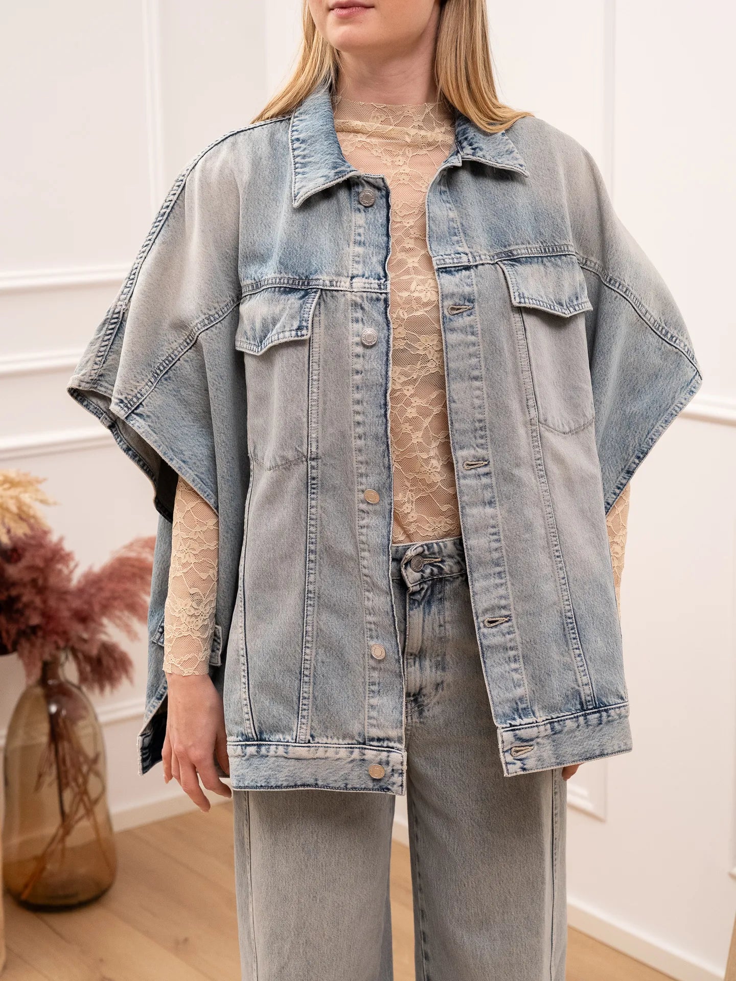Cappa in denim oversize - Vicolo