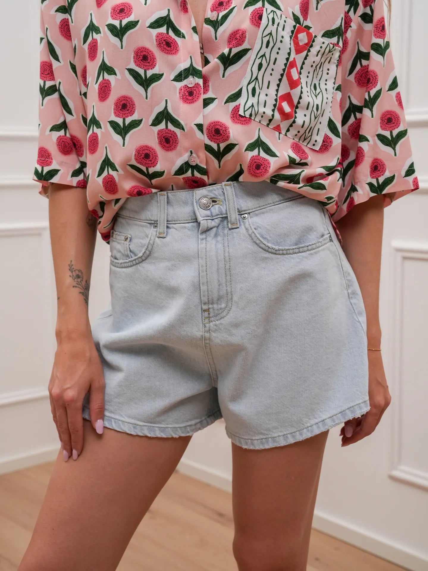 Shorts in denim Princi - Vicolo