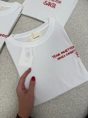 T shirt ricamo "Team panettone senza canditi" - You Decide