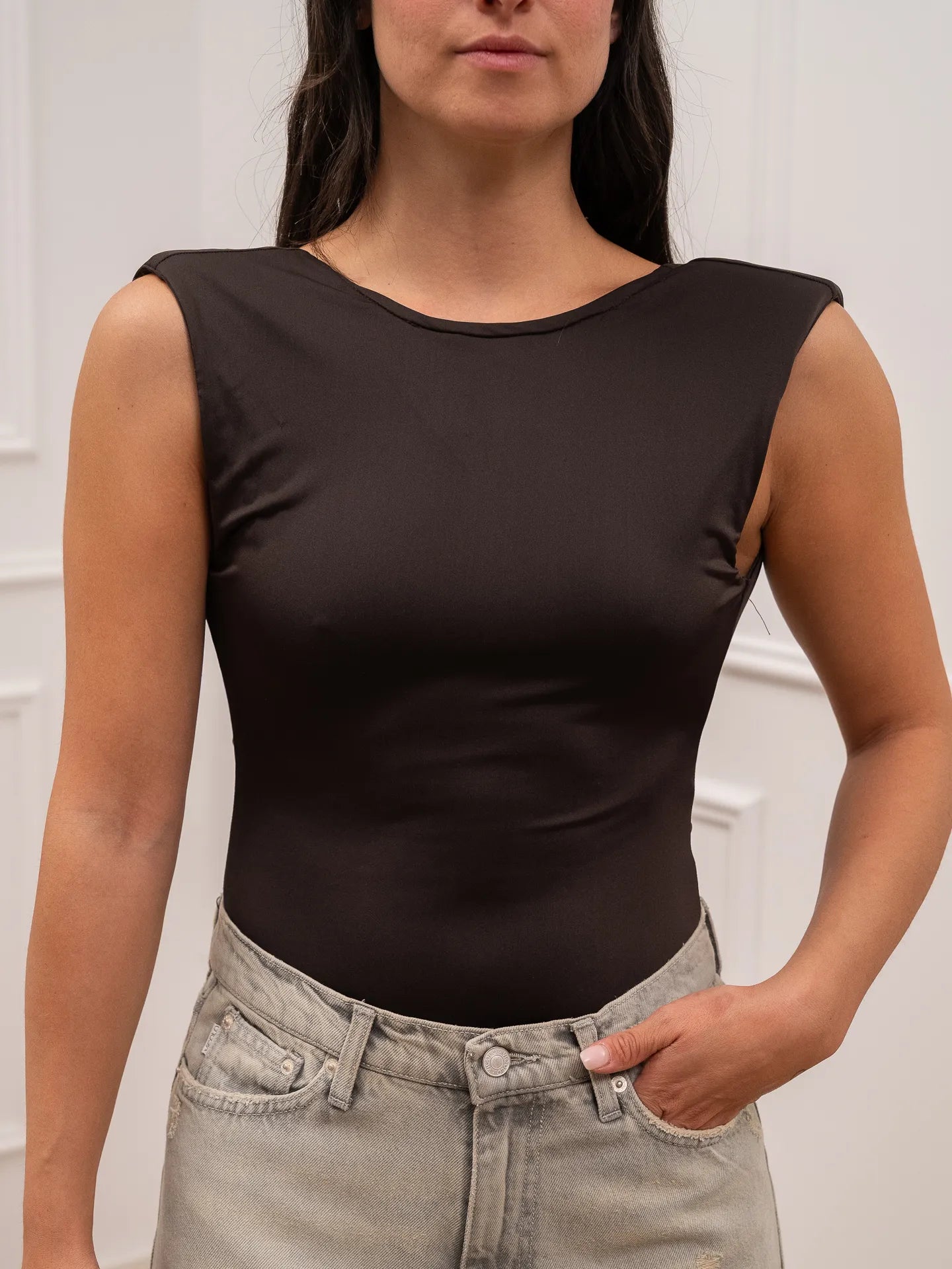 Body moro schiena scoperta con spalline - Glamorous