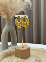 Orecchini Bold Twist oro - Calibro Shop