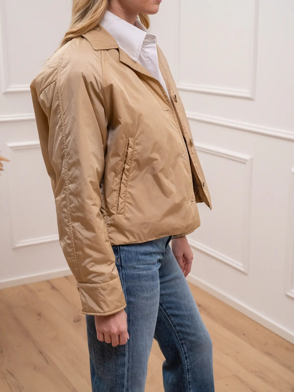 Giacchetto 100 grammi impermeabile beige - Vicolo