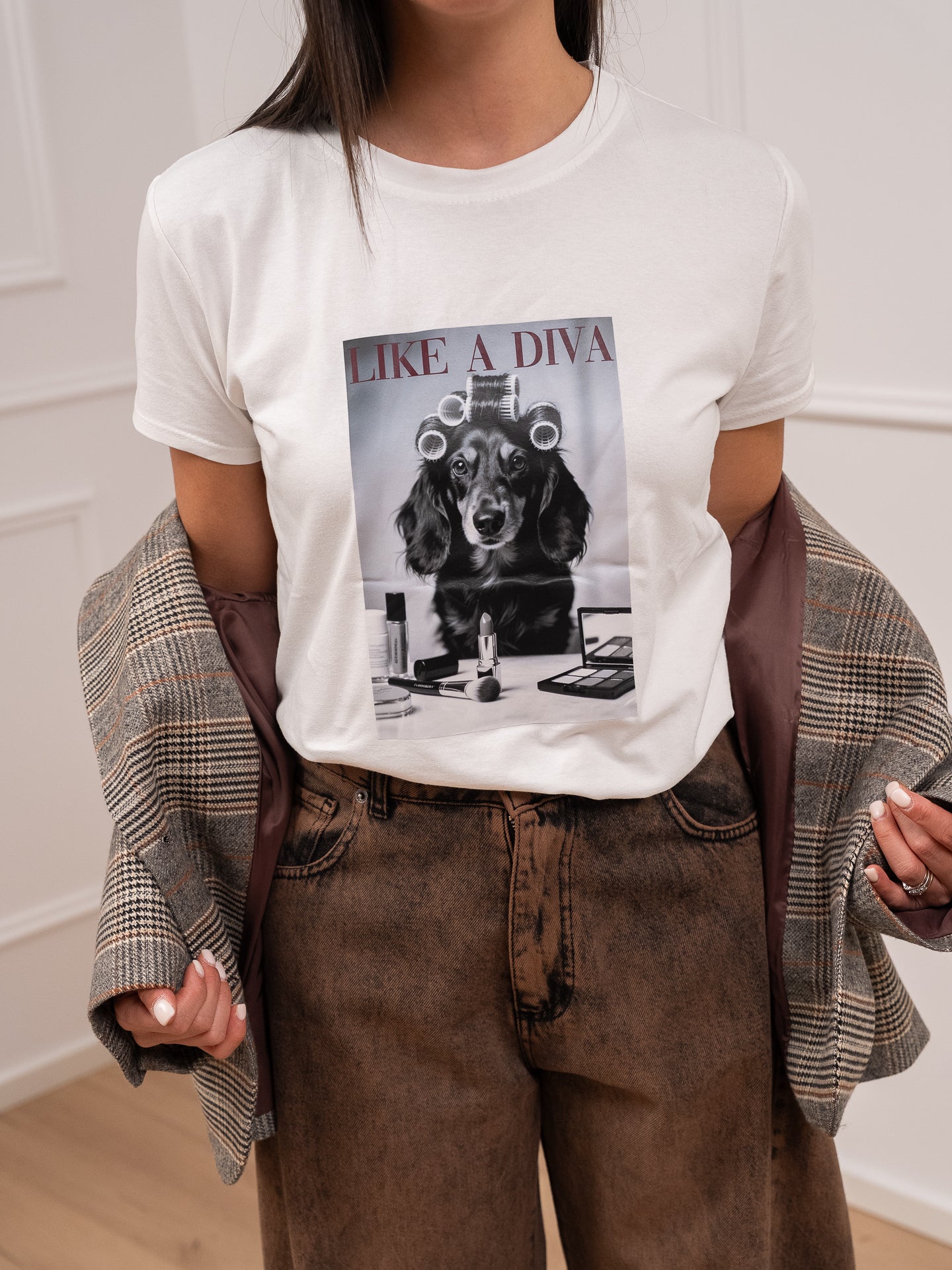 T shirt slim Like a diva - Vicolo